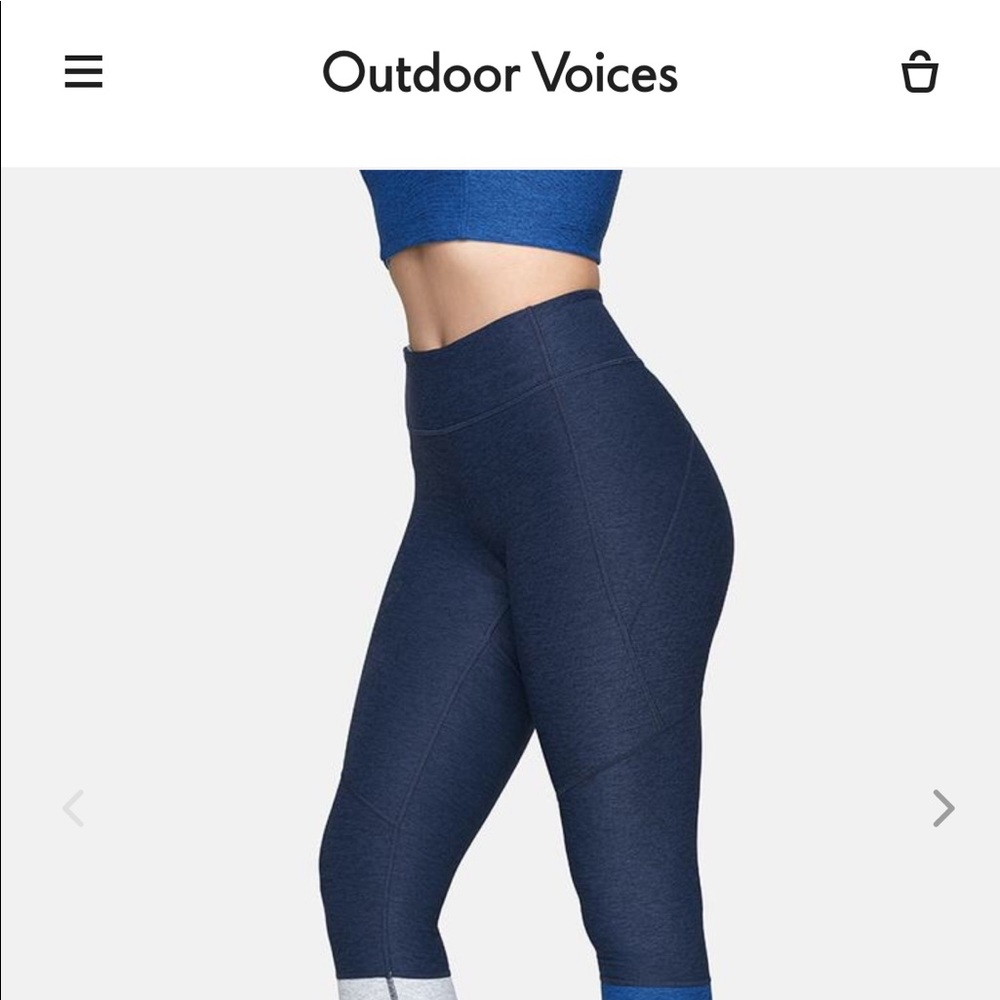Outdoor Voices 7/8 Dipped Legging